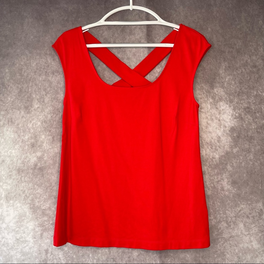 Banana Republic Cross Back Top